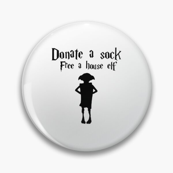 Item preview, Donate a sock free a house elf designed and sold by anobimavel1.
