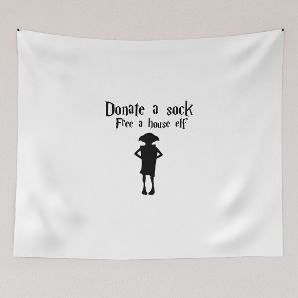 Item preview, Donate a sock free a house elf designed and sold by anobimavel1.