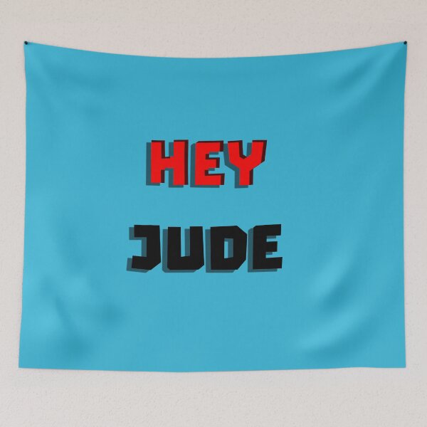 Item preview, Hey Jude designed and sold by QuotesDogma.
