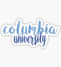 Columbia University Sticker