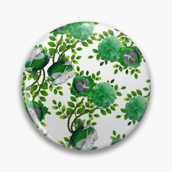 Item preview, Green floral designed and sold by cizito.
