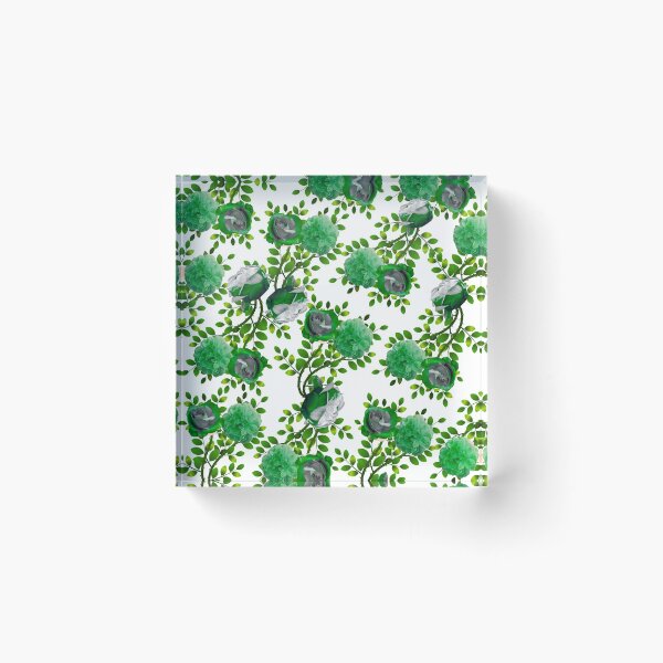 Item preview, Green floral designed and sold by cizito.