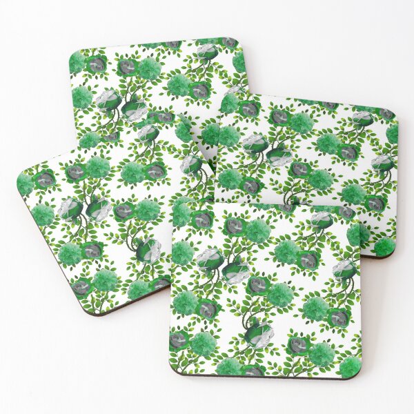 Item preview, Green floral designed and sold by cizito.