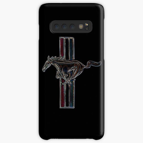 ford mustang, colored logo Samsung Galaxy Snap Case