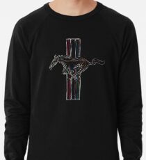 Ford Mustang, farbiges Logo Leichter Pullover