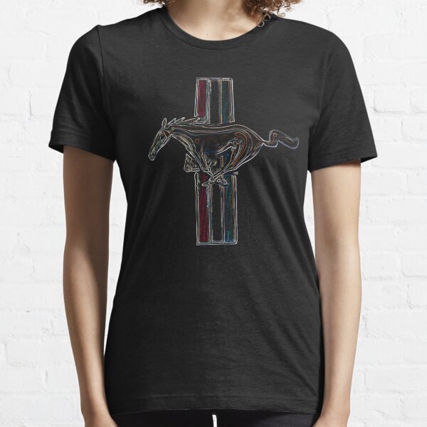 Ford Mustang, farbiges Logo Essential T-Shirt