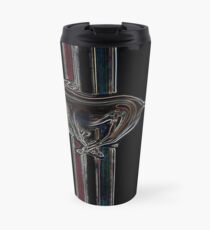 ford mustang, colored logo Travel Mug