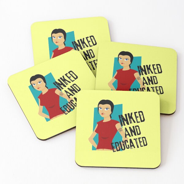Item preview, Inked And Educated designed and sold by Joy Poddar.