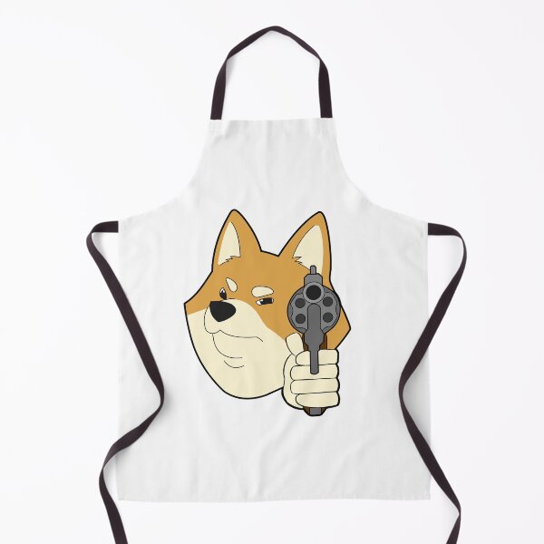 Item preview, Doge with Revolver Gun designed and sold by ChibiCheems.