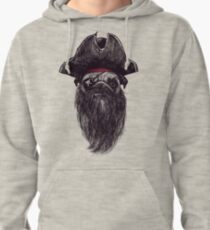 Capt. Blackbone the pugrate Pullover Hoodie