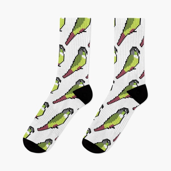 Item preview, Pixel Art Green Cheeked Conure designed and sold by Sauropsida.