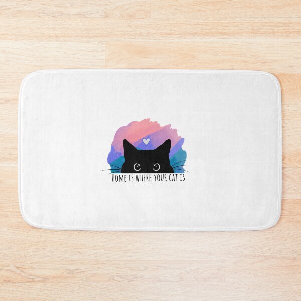 Item preview, Home is where your cat is  designed and sold by GirlClanCo.