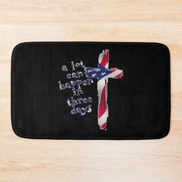 Item preview, A Lot Can Happen In Three Days Christian Easter Usa Flag Gift  designed and sold by venitamara.
