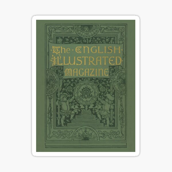 The English Illustrated Magazine Sticker