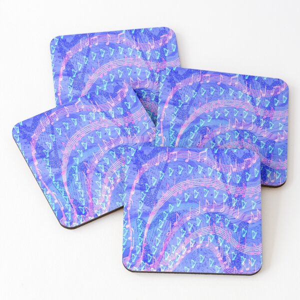 Item preview, Wavy music notes and harps designed and sold by Only1helen.