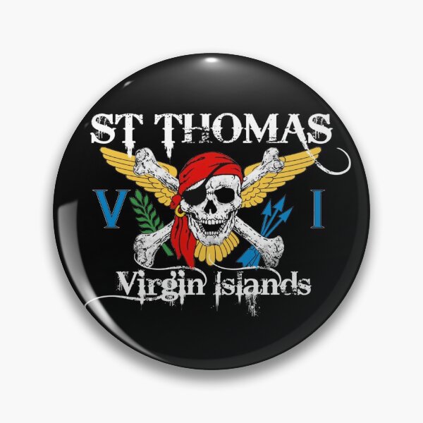 Item preview, St. Thomas Virgin Islands - Pirate Flag designed and sold by marquet65.