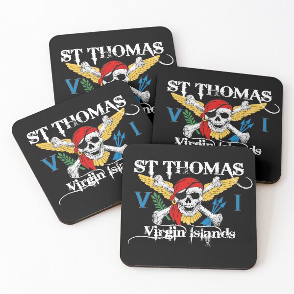 Item preview, St. Thomas Virgin Islands - Pirate Flag designed and sold by marquet65.