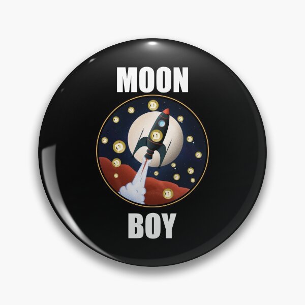 Item preview, Dogecoin Cryptocurrency. Crypto Moon Boy designed and sold by BitcoinBros.