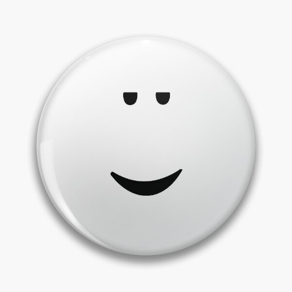 Roblox Face Pins And Buttons Redbubble - chill face sad roblox