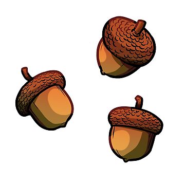 Artwork thumbnail, Acorns by daxarve