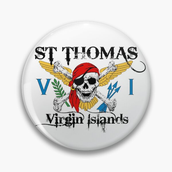 Item preview, St. Thomas Virgin Islands - Pirate Flag designed and sold by marquet65.
