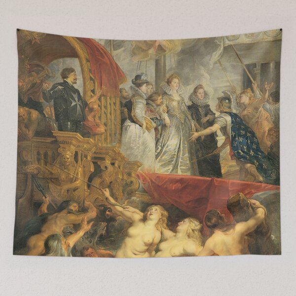 Item preview, Maria Medici arrives in Marseille By Peter Paul Rubens designed and sold by sunny-007.