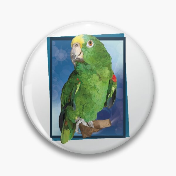 Item preview,  real amazon parrot designed and sold by obscurite.