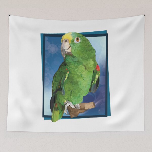 Item preview,  real amazon parrot designed and sold by obscurite.