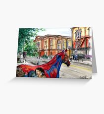 Saratoga Springs Broadway Greeting Card