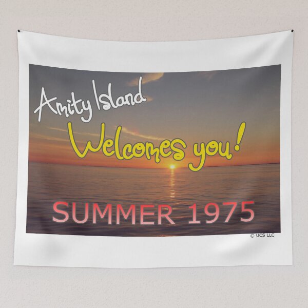 Item preview, Amity Island Welcomes You designed and sold by Mercury's Space.