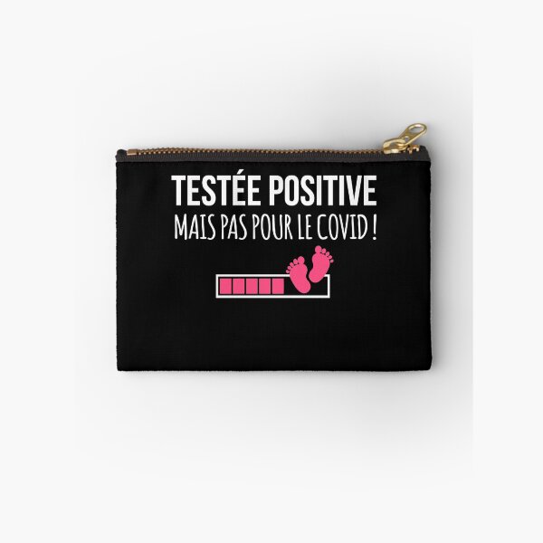 Item preview, Testée Positive Annonce grossesse Humour designed and sold by Niko Samuel.
