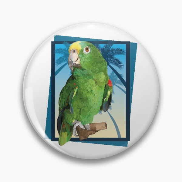Item preview, real amazon parrot designed and sold by obscurite.