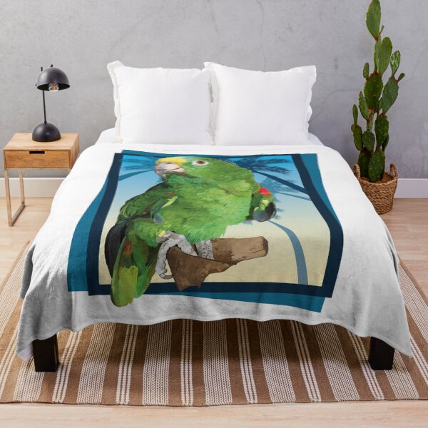 Item preview, real amazon parrot designed and sold by obscurite.