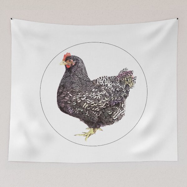 Item preview, Pretty Plymouth Rock designed and sold by VeryZed.