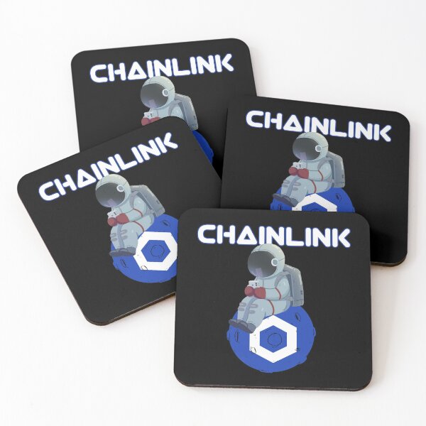 Item preview, Moon Man Planet Chainlink LINK Crypto designed and sold by Bitcoin-Fashion.