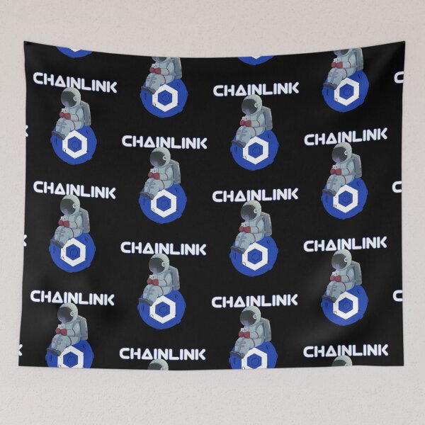 Item preview, Moon Man Planet Chainlink LINK Crypto designed and sold by Bitcoin-Fashion.