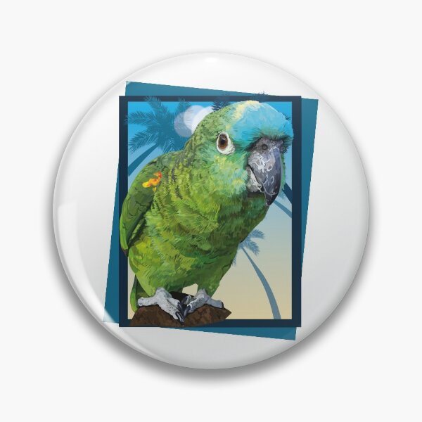 Item preview, blue-fronted amazon designed and sold by obscurite.