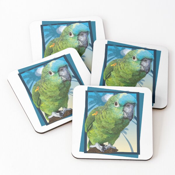 Item preview, blue-fronted amazon designed and sold by obscurite.