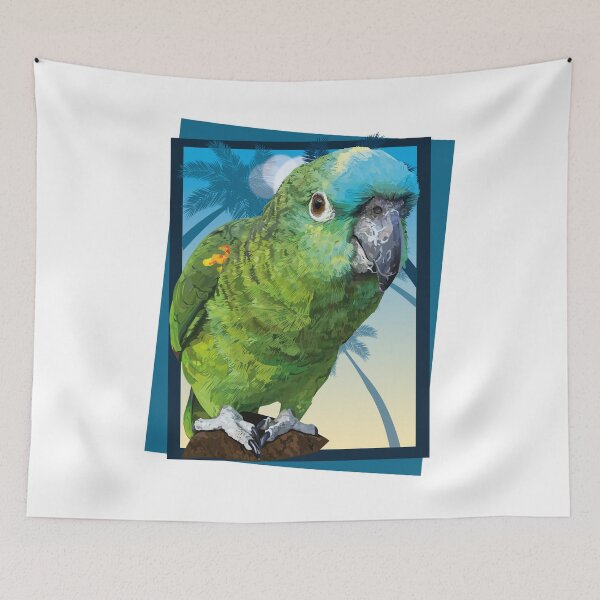 Item preview, blue-fronted amazon designed and sold by obscurite.