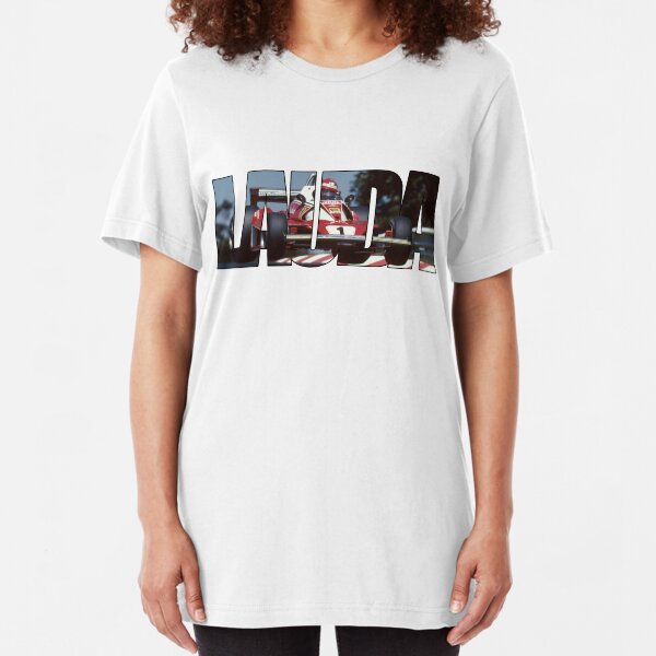 Niki Lauda - World Champion Slim Fit T-Shirt