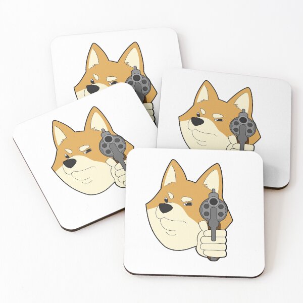 Item preview, Doge with Revolver Gun designed and sold by ChibiCheems.
