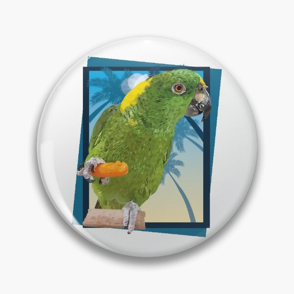 Item preview, yellow-naped parrot designed and sold by obscurite.