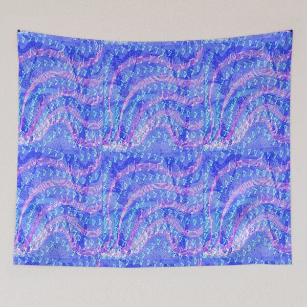 Item preview, Wavy music notes and harps designed and sold by Only1helen.