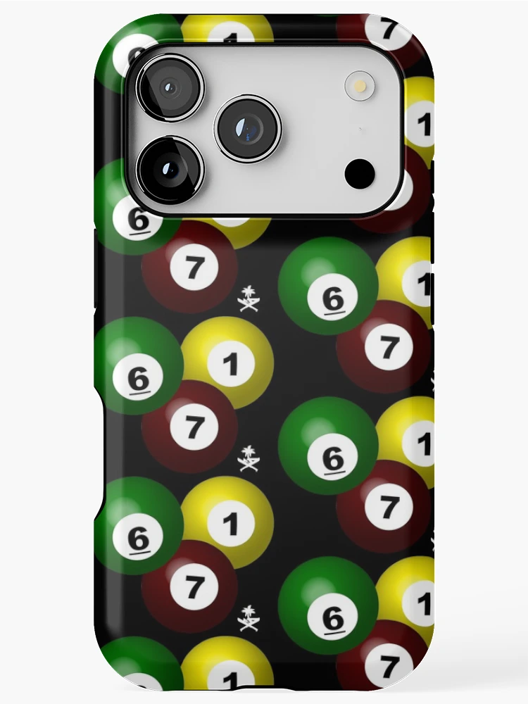 Thumbnail 1 of 4, iPhone Case, GUAM RUN 671 Billiards Pool designed and sold by RUN671GUAM.