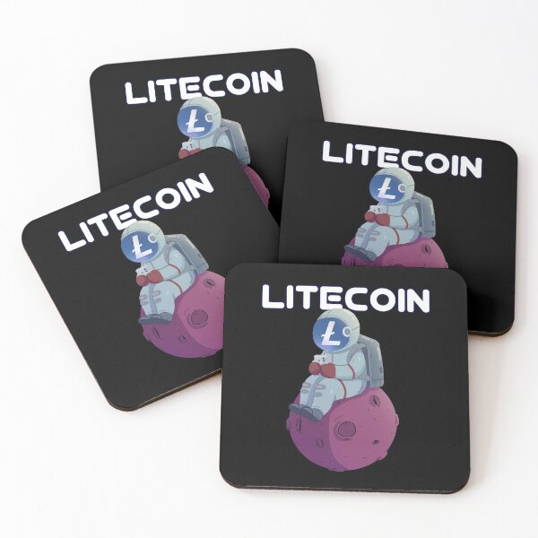 Item preview, Moon Man Planet Litecoin LTC Crypto designed and sold by Bitcoin-Fashion.