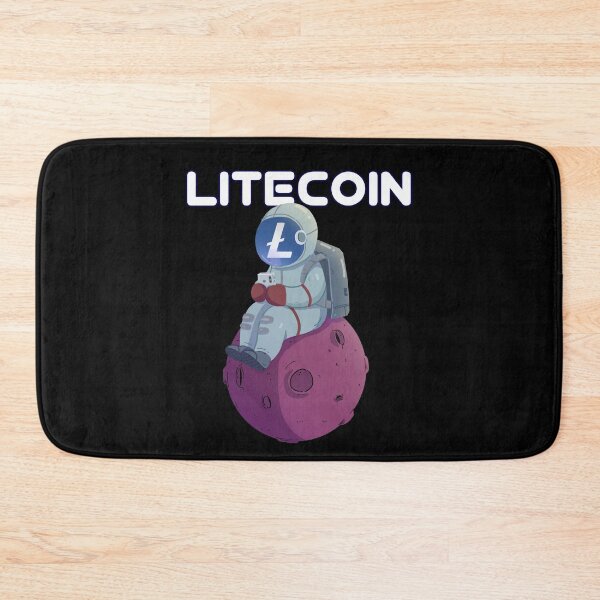 Item preview, Moon Man Planet Litecoin LTC Crypto designed and sold by Bitcoin-Fashion.