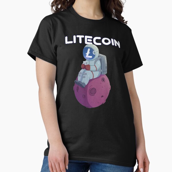 Artikel-Vorschau von Moon Man Planet Litecoin LTC Krypto, designt und verkauft von Bitcoin-Fashion.