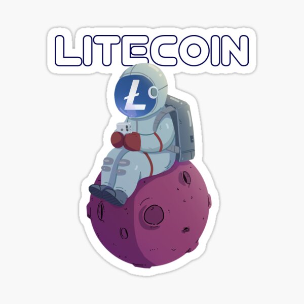 Artikel-Vorschau von Moon Man Planet Litecoin LTC Krypto, designt und verkauft von Bitcoin-Fashion.