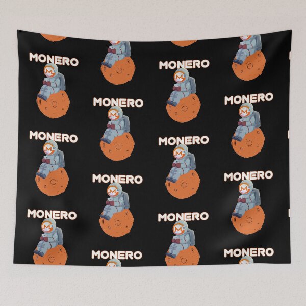 Item preview, Moon Man Planet Monero XMR Crypto designed and sold by Bitcoin-Fashion.