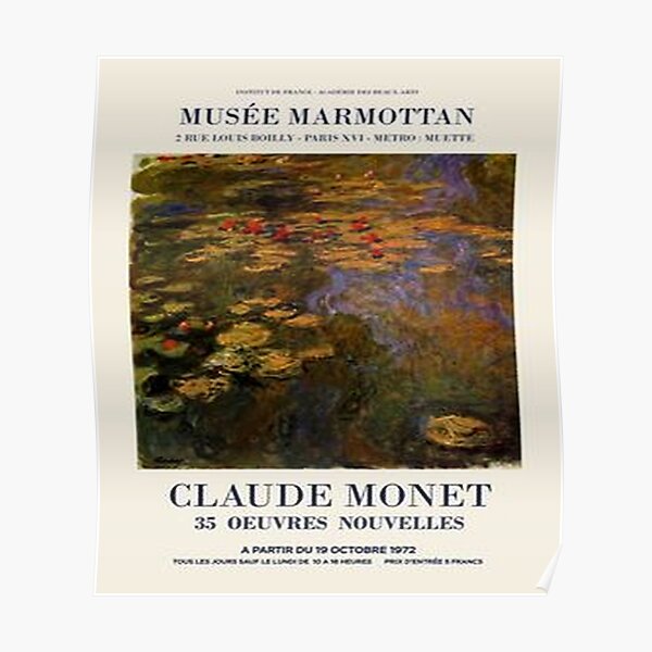 MUSEE MARMOTTAN Poster